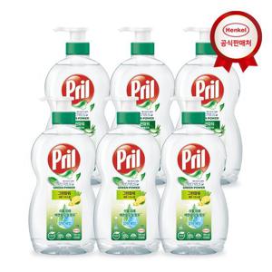 [헨켈] 주방세제 프릴 그린파워 700ml(용기) x 6개