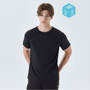[휠라] 정상* 49,000원 COLD WAVE 기능성 절개 냉감 티셔츠(FS2RSG2220X_BLK)