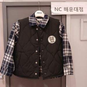 [오후]출시기념 세일~깔끔~귀염~1석2조~리버서블 퀼팅조끼 OHVW24W02