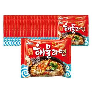 팔도 일품 해물라면 120g 40개