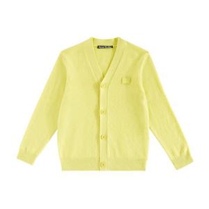 아크네 스튜디오 가디건 765624 Free Dusty Yellow