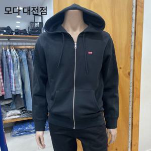 [리바이스]공용 스몰로고 약기모 후드 집업 34259-0005_DJ