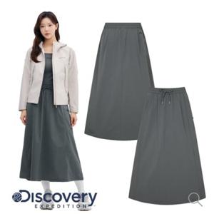[디스커버리] 2025 S S 여름 DWSK93053GRD 프레시벤트 여성 베이직 스커트