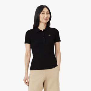 [시즌오프 30% 인하] 라코스테 공식 여성 립조직 슬림핏 폴로셔츠 DF5377-55G 031