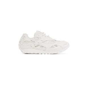 Bottega Veneta 스니커즈 화이트   오프 화이트 오르빗 스니커즈 242798M237006