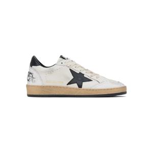 Golden Goose 스니커즈 화이트   블랙 볼스타 스니커즈 251264F128063