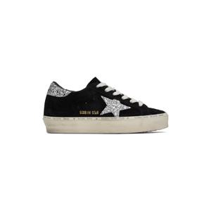 Golden Goose 스니커즈 블랙   실버 하이스타 클래식 스니커즈 242264F128030