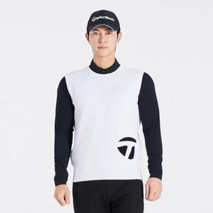 테일러메이드남성 라운드 니트 베스트