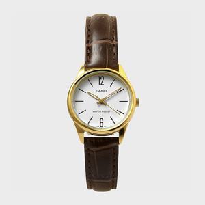 CASIO 카시오 LTP-V005GL-7B 여성 가죽밴드 심플 손목시계