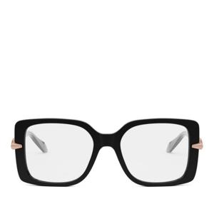 불가리 블랙 스퀘어 프레임 안경테 BV50044I 001 BLACK 52