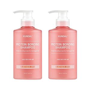 쿤달 프로틴 데미지 케어 샴푸 레더아이리스 500ml x2개
