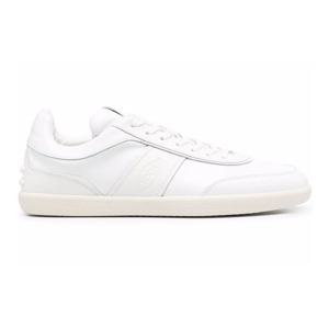 25SS 토즈 패널 로우탑 스니커즈 화이트 XXM68C0DP30OV7 B001