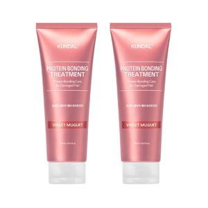 쿤달 프로틴 데미지 케어 트리트먼트 바이올렛뮤게 250ml x2개