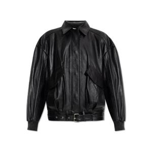 이로 만카 드롭 숄더 가죽 재킷 WP137MANKA0 BLACK TP942449043