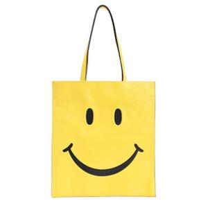 Moschino 스마일 패턴 탑 핸들 백 A73058002 1027GIALLO TP936030872
