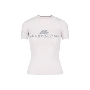 발렌시아가 반팔 티셔츠 768075 TQVU19016 WHITE