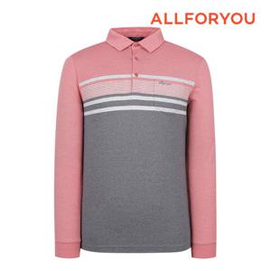 [올포유] 남성 선염 스트라이프 카라 티셔츠 AGTYN1331-304