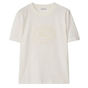 버버리 반팔 티셔츠 8093651 B8764 CHALK