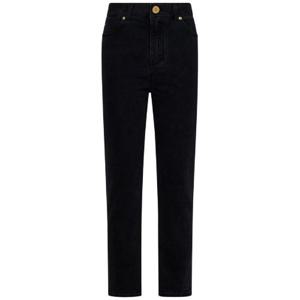 Balmain 슬림핏 크롭 진 AF1MG006DB67 0PC TP944963019