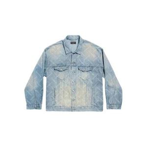 발렌시아가 데님 자켓 773616TPW534868 Dark Wash