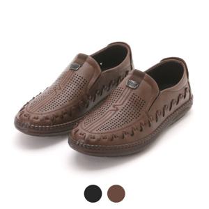 [파파브로] 남성 통기성 가죽 로퍼 디자인 WW-SE-HD-H201