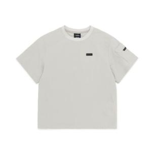 내셔널지오그래픽키즈  (K252UTS230) 어드벤처 아델리 경량 우븐 반팔 티셔츠