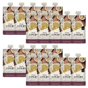 두손드림 마시는죽 고구마&밤죽 130g 20팩