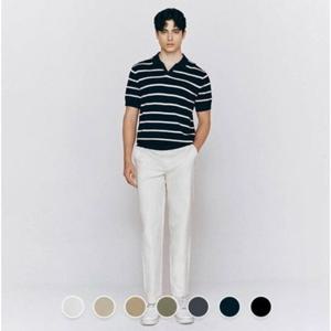 [지오다노]남성 테이퍼드핏 기본 치노 팬츠 여름 면바지 115525