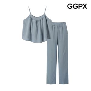 GGPX  페미닌룩 뷔스티에 블라우스 셋업 (GP7ST012F)