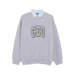 25 FW 발렌시아가 CEO 팀 골지 스웨트셔츠 837035TSVP2 TP441224725