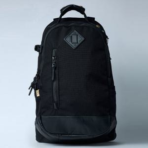 25 FW 비즈빔 Cordura 20L 레더 트리밍 멀티포켓 코듀라 백팩 블랙 0125103003041