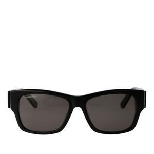 발렌시아가 블랙 프레임 스퀘어 선글라스 BB0262SA 001 BLACK 5