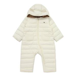 [블루독베이비8] 25FW (CR)웜라이트 우주복A (45A1960301) (BLUEDOG BABY 유아 출산 백일 선물 도트 강아지