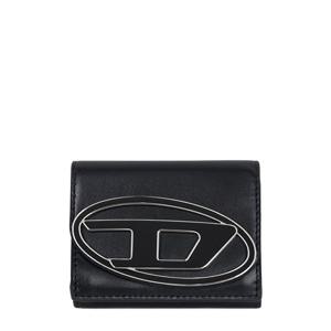 디젤 25FW 블랙 1DR 트리폴드 XS 코인 반지갑 X09887 PR818 T8013