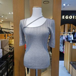 [에고이스트]언발홀터넥슬림골지풀오버/EQ3KH760_BP