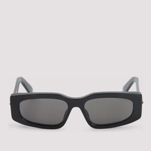 불가리 블랙 프레임 렉탱귤러 선글라스 BV40014I BLACK