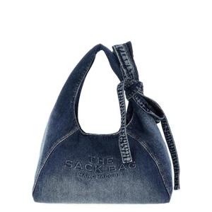 MARC JACOBS The Bow Denim Medium Sack shoulder bag 2P5HSH028H03492
