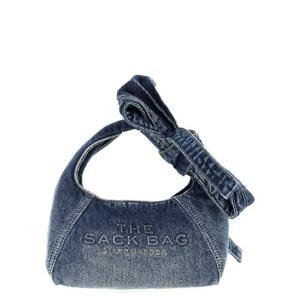 MARC JACOBS The Bow Denim Mini Sack handbag 2P5HSC007H03492