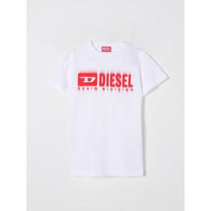 키즈 디젤 티셔츠 J0203300Y19 K100 White