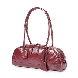 [쌤소나이트레드] GLENARM 숄더백 GLOSSY WINE RED UK350003