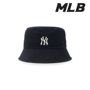 [MLB] 베이직 원포인트 워싱 버킷햇 3AHTB035N 50BKS