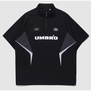 엄브로 HBL BLOKE 반팔 스탠넥 아노락 UQ223CWT52 BLK0 PNK0 TNY0 WHT0