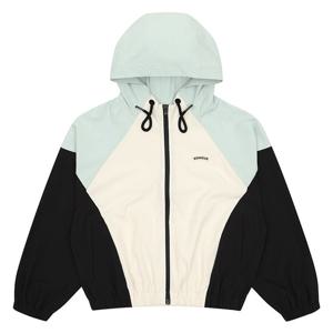 소이 여아 배색 후드 점퍼 23F0181_CR