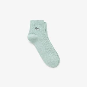 라코스테 공식 여성 케이블 앵클 양말 RA893E-55N TTF