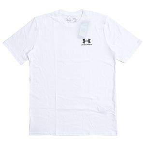 [정품] 언더아머 SS 레프트 체스트 티 (1326799-100)