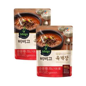 [CJ제일제당] 비비고 육개장 500g x 6개