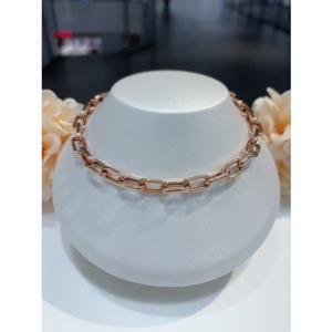 로이드 모던브리티쉬 앵글 클립 14k 목걸이 (7.3mm) LNC23018G