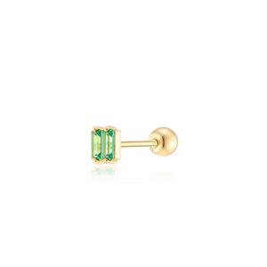[GB] 그린 바게트 10K GOLD 피어싱 LPTO4009T
