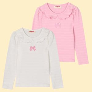 [코코리따]카라 골지 기본티셔츠CELA248G5