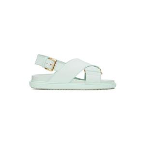 25 FW 마르니 여성 블루 퍼스벳 샌들 241379F124019